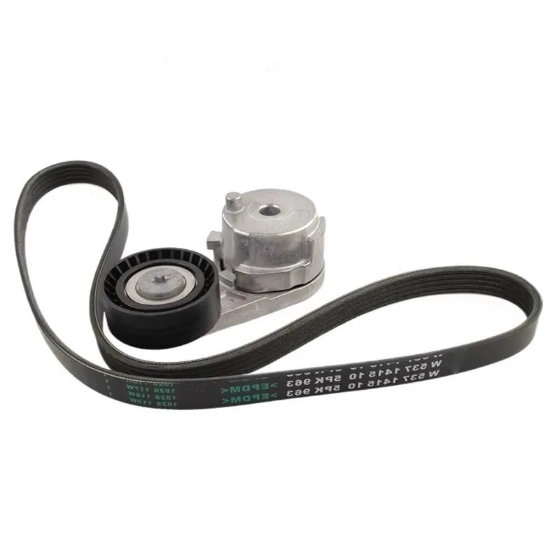 Generator Belt Tensioner Set for CHANGAN CS15  Alsvin-2018 473QF Engine Alternator Belt Idle Tension Pulley 5PK963 1025060-H01