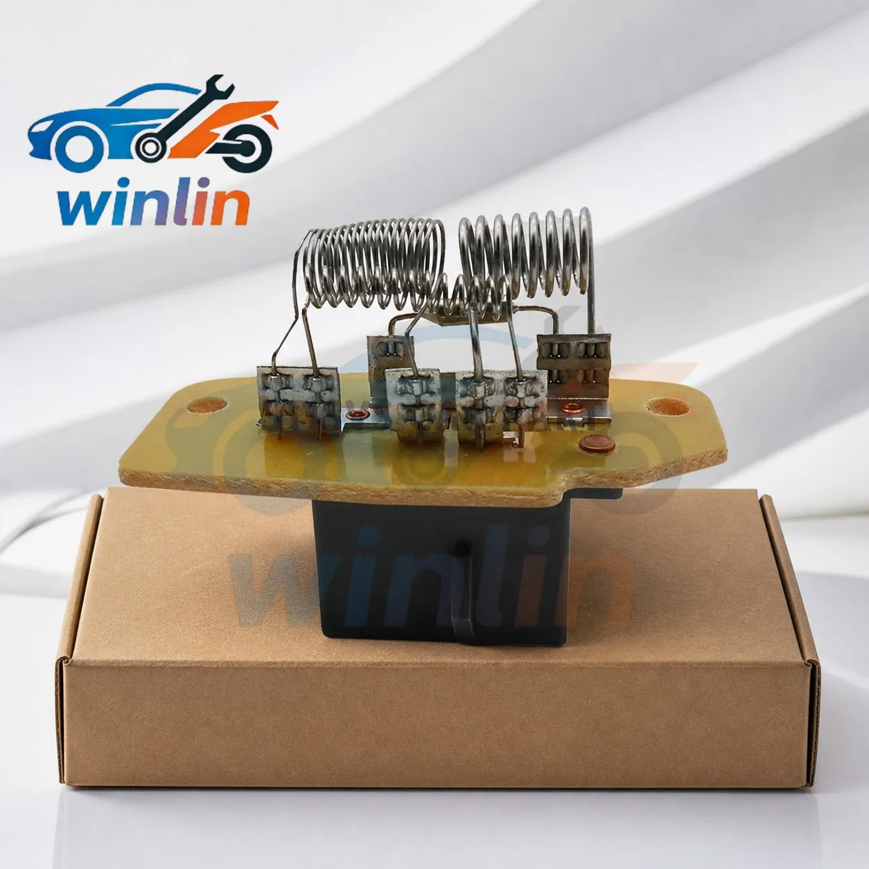 

Новый резистор вентилятора отопителя 973-011 4C2Z-19A706-BA для Ford E-150 F-150 250 350 450 Bronco Aerostar Ranger Mazda Navajo