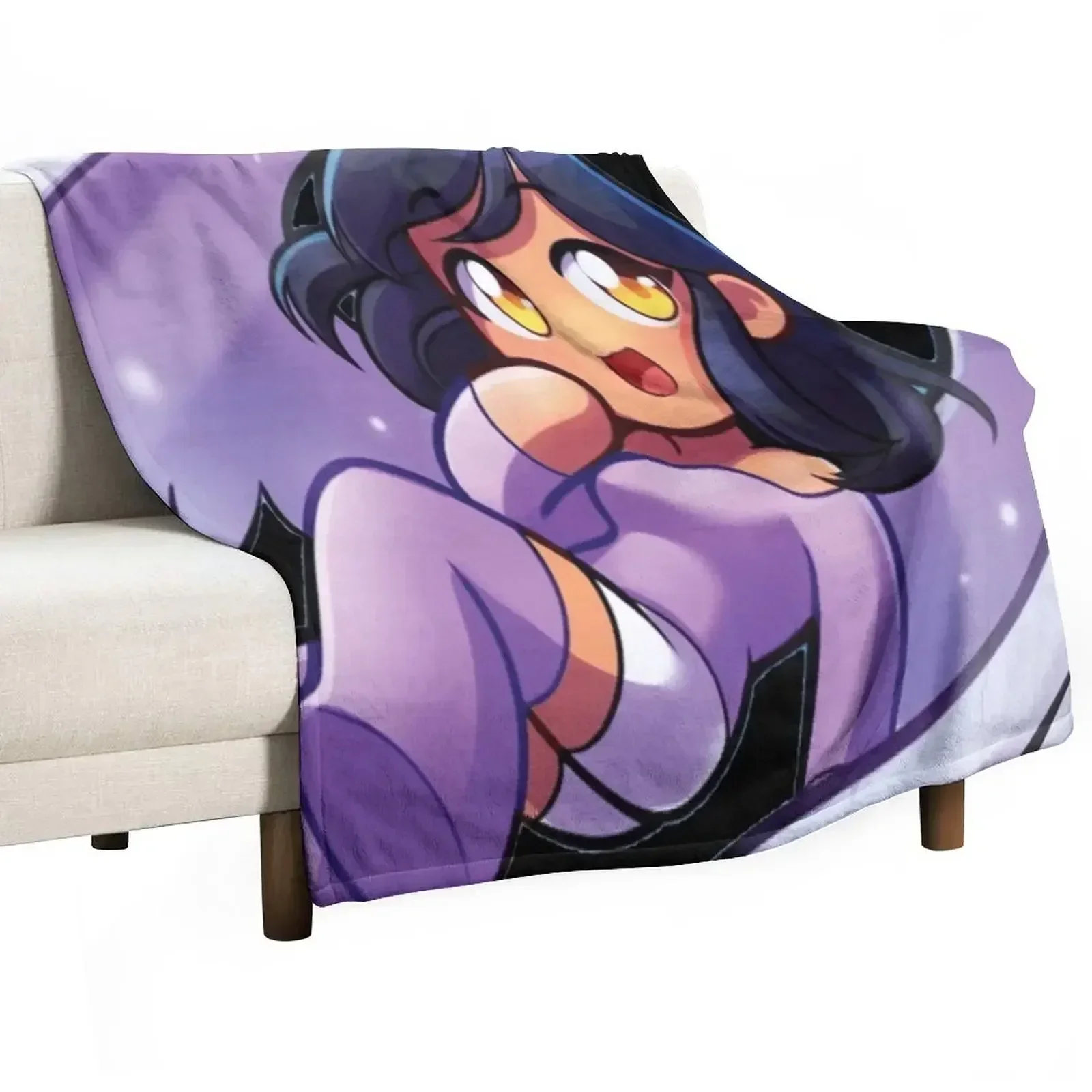 Aphmau with Wings Throw Blanket decorative Flannels Blankets