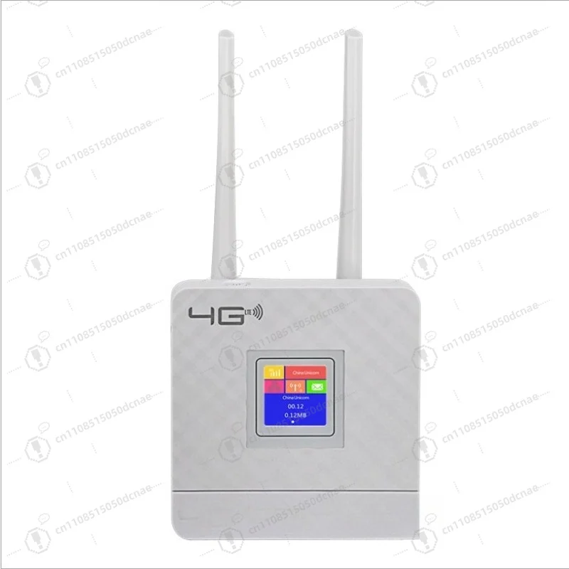 Smart LCD Display 4G LTE CPE Router 150Mbps Unlocked SIM Card Slot Wireless WiFi Modem for Home Office Outdoor Use