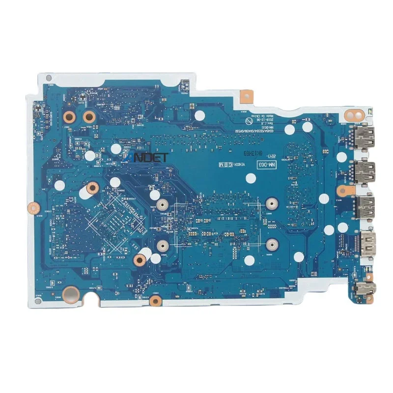 NM-D031 For Lenovo Ideapad 3-14IIL05 3-15IIL05 Laptop Motherboard Notebook Mainboard With I3-1005G1 I5-1035G1 CPU 4GB RAM