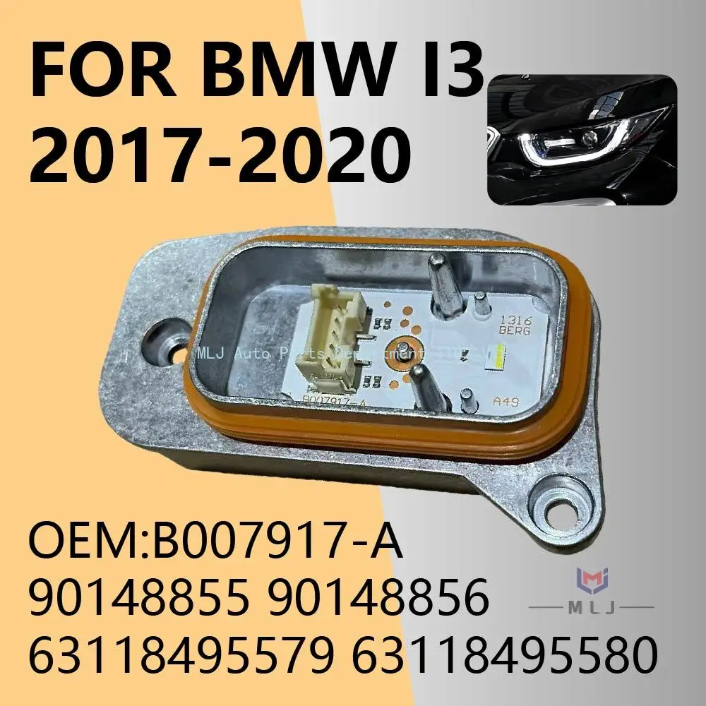 

Светодиодный модуль источника дневного света для фар BMW i3 2017-2020 годов, чип источника фар DRL OEM 90148855 90148856