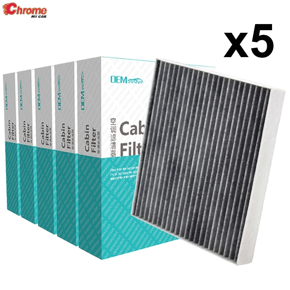 5x Car Accessories Pollen Cabin Air Conditioning Filter For Hyundai Creta IX25 Tucson Kia Rio 4 Sportage 97133-D1000 97133-D3200