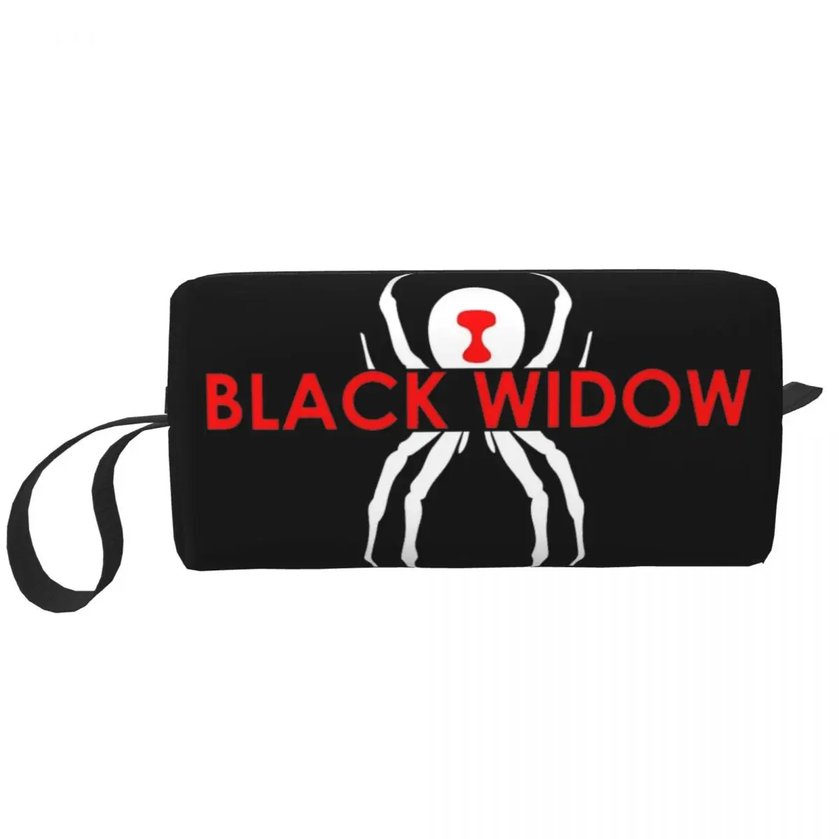 Black Widow Spider Makeup Bags Spider Women Cosmetic Bag Trend Travel Makeup Organizer Case