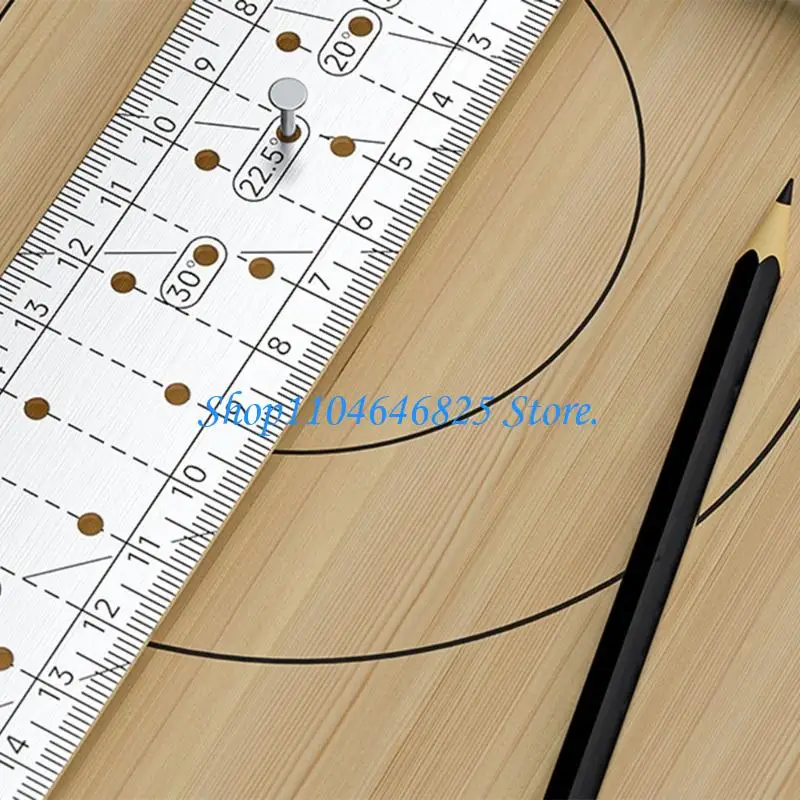 Ergonomic Multipurpose Drafting Scale Measuring Tool For Technical Drawing Tasks