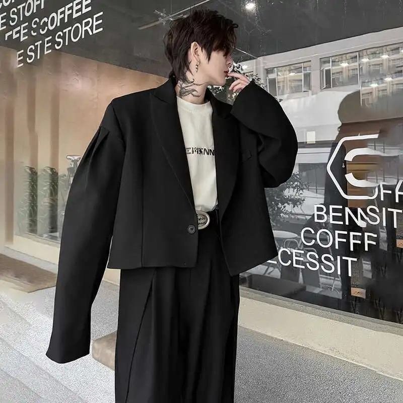 LUZHEN 2025 Spring New Fashion Elegant Loose Casual Short Blazer