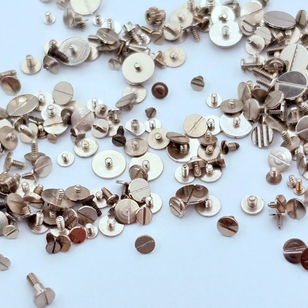 100pcs screws, watch accessories, movement screws, various sizes, special screws