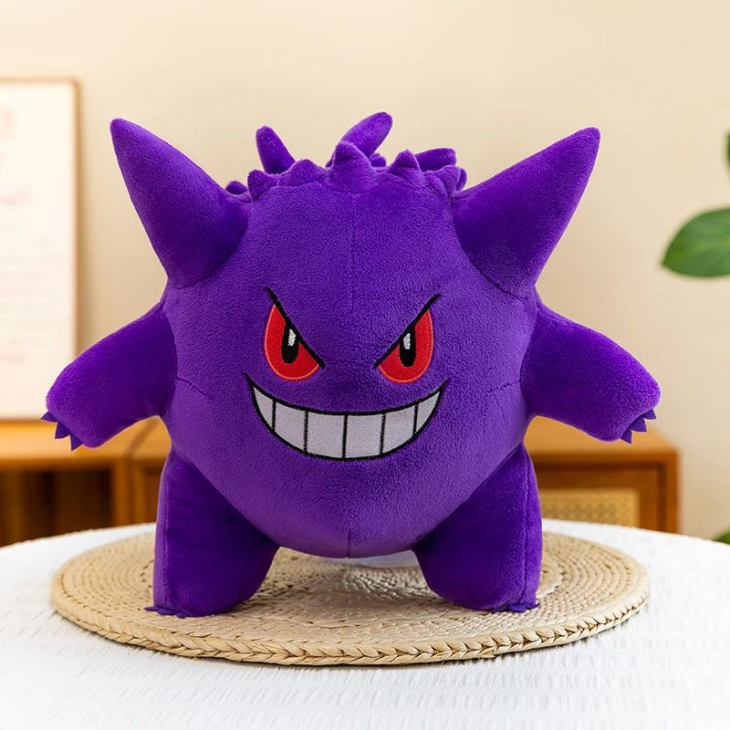 30-100cm Pokémon Gengar Plush Toys Cartoon Cute Plushie Anime Bulbasaur Pillow Pokemon Doll Stuffed Squirtle Gift for Kids Xmas