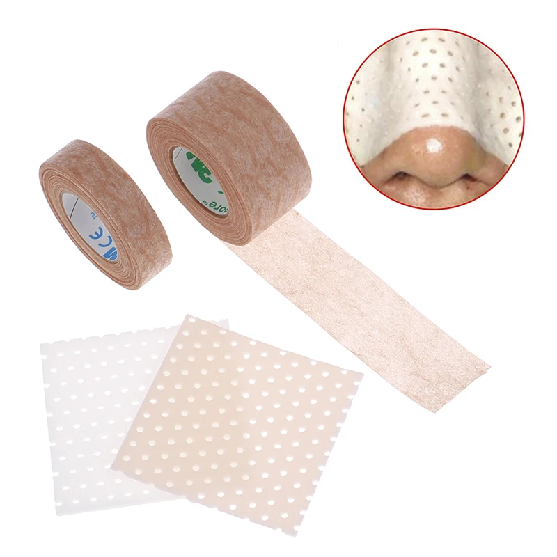 1Roll Nose Job Rhinoplasty Splint Ortho Immobilized Thermoplastic Nose Nasal Fracture Splint Adhesive Tape 2 Sizes