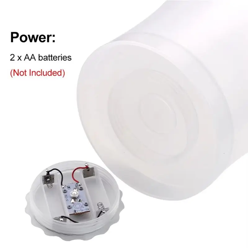 PORK-LED Ice Bucket Waterproof Plastic Light Up Bucket Beer Buckets For Bars Nightclubs