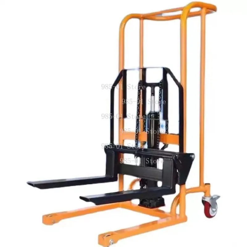 Hydraulic Transporter Manual Household Small Stacker Forklift