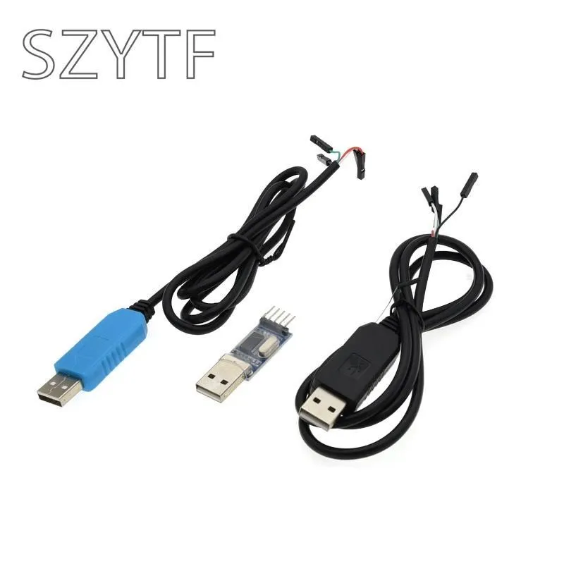 PL2303 PL2303HX/PL2303TA USB To RS232 TTL Converter Adapter Module with Dust-proof Cover PL2303HX for Arduino Download Cable