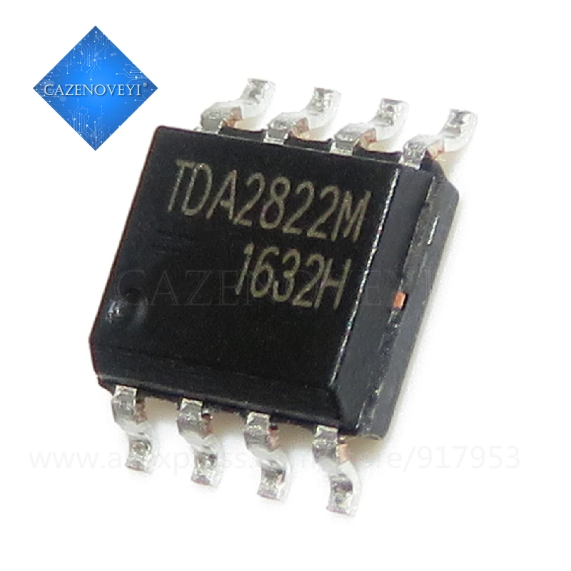 10pcs/lot TDA2822M TDA2822 SOP-8 new and original In Stock