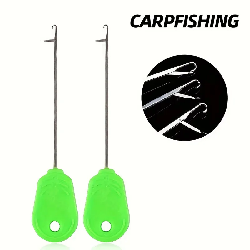 2pcs Baiting Needles for Carp Fishing. An essential accessory for efficient and hassle-free bait preparation.