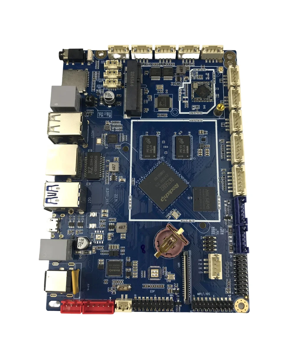 Popular pos solution RK3568 Embedded ARM Board 2GB 4GB 8G RAM PCBA  Pos Terminal Motherboard