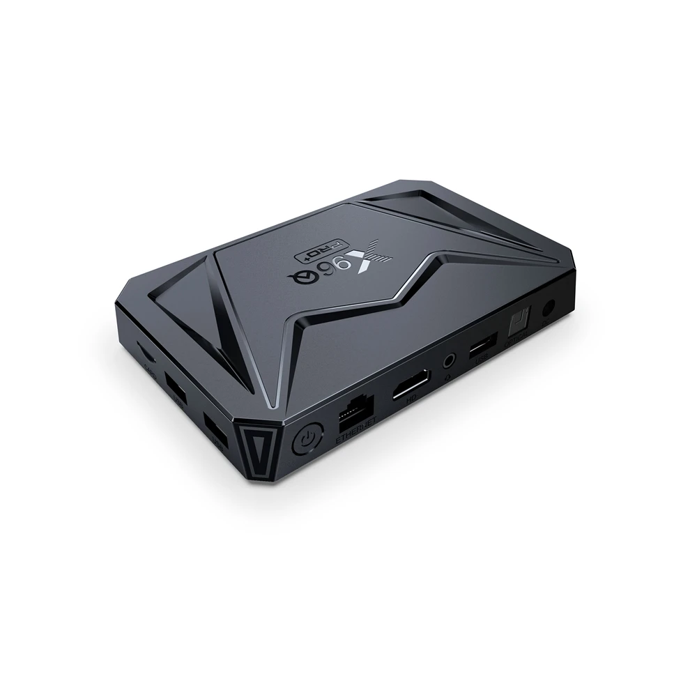 X96Q PRO + Android 14 TV BOX 4GB 64GB Allwinner H728 ثماني النواة 8K جيجابت إيثرنت واي فاي 6 BT HD مشغل الوسائط الذكية فك التشفير