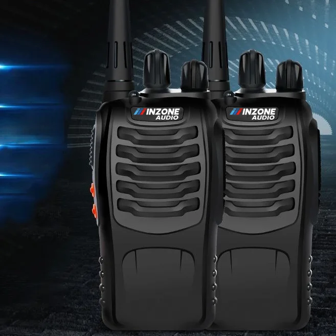 Interfone de mão universal de alta potência, áudio, para uso externo civil, correspondência de frequência remota, sem fio, estação 888s