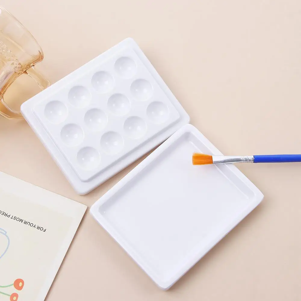 

Dishes DIY Display Manicure UV Gel Container Watercolor Palette Nail Art Color Palette Nail Polish Palette Nail Pigment Holder