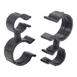 2pcs Car Black Plastic Tubing Support Hose Holder Tubing Clips for Golf 6 MK6 Jetta Passat CC Tiguan Touran Auto Fastener & Clip