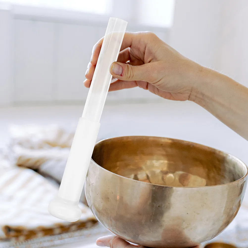 

2Pcs Acrylic Singing Bowl Striker Set Enhanced Friction Sound Bowl Mallet for Yoga Mindfulness Meditation Sound Therapy