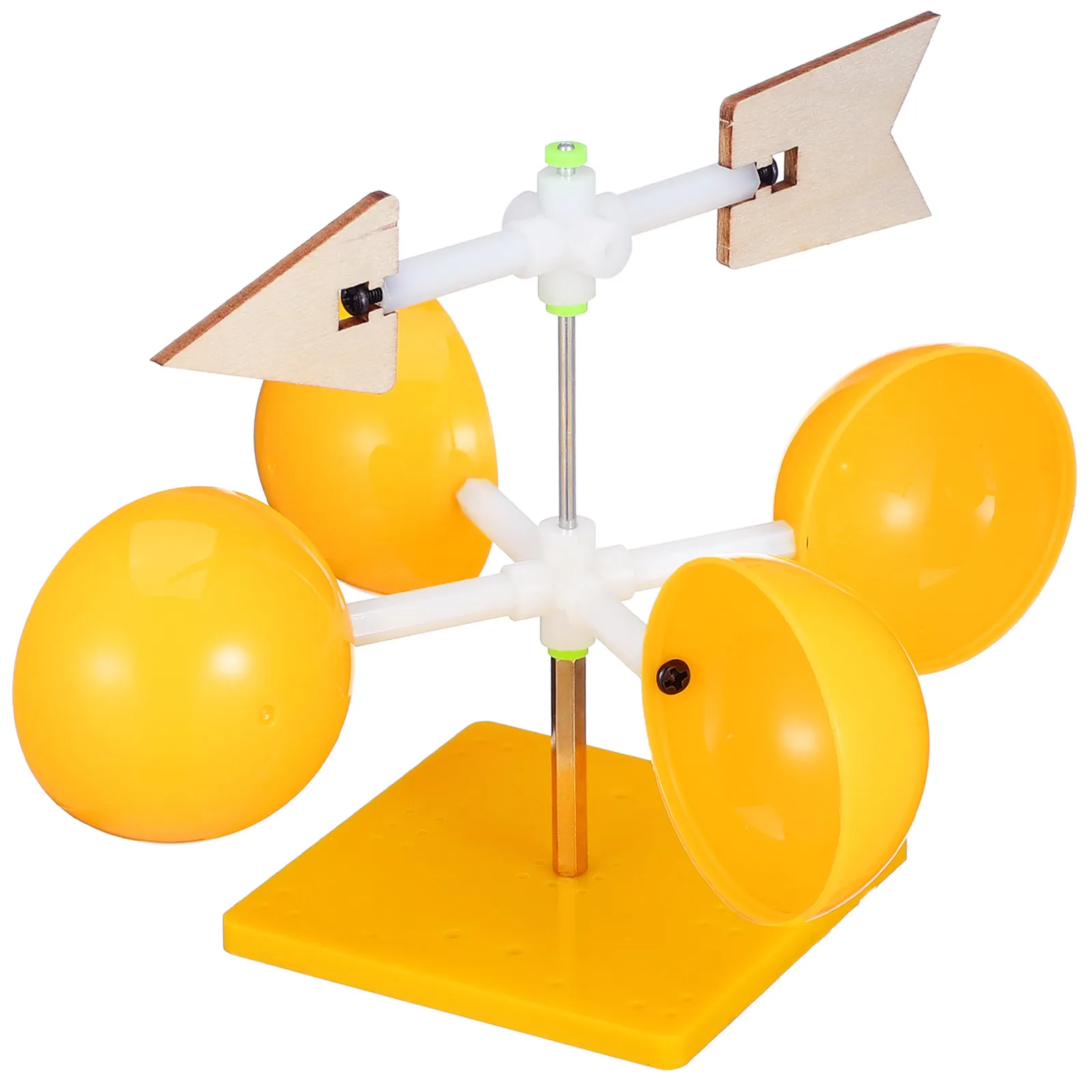 Science Experiment Wind Vane Assembly Kit for Kids Students DIY Educational Tool Physics Classroom Teaching