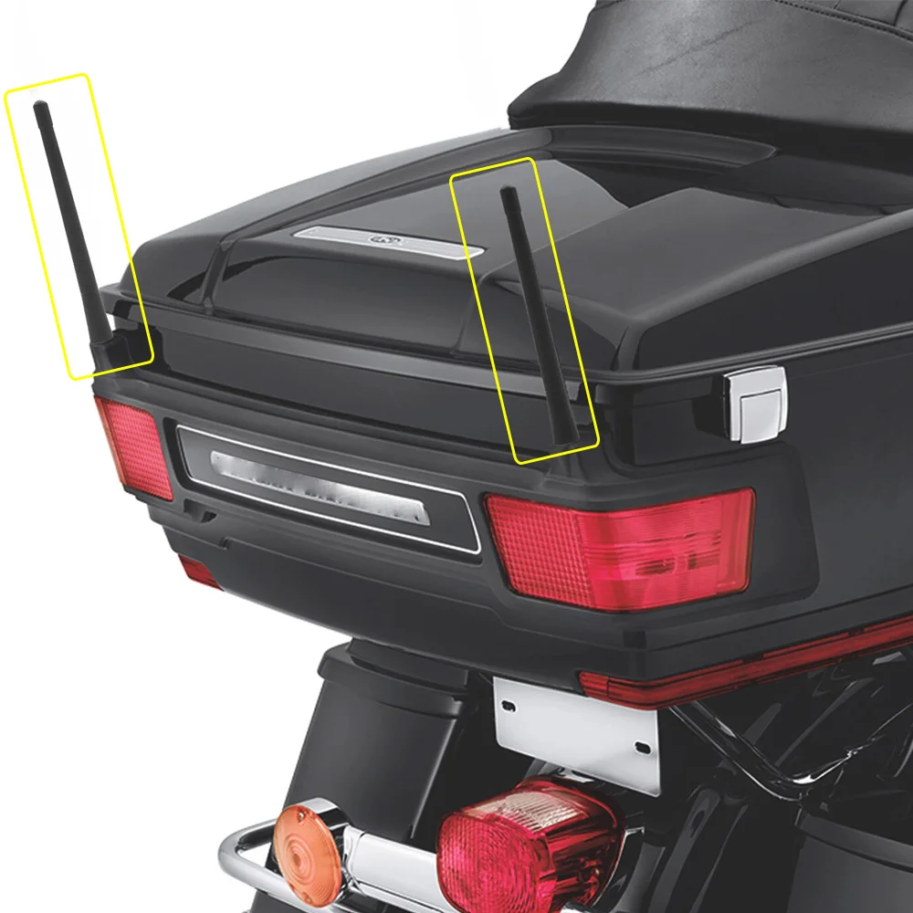 2PC-7 Inch Antenna Mast for Harley Davidson Ultra Limited FLHTK 2014 2015 2016 2017 2018 2019 2020 2021 2022 2023