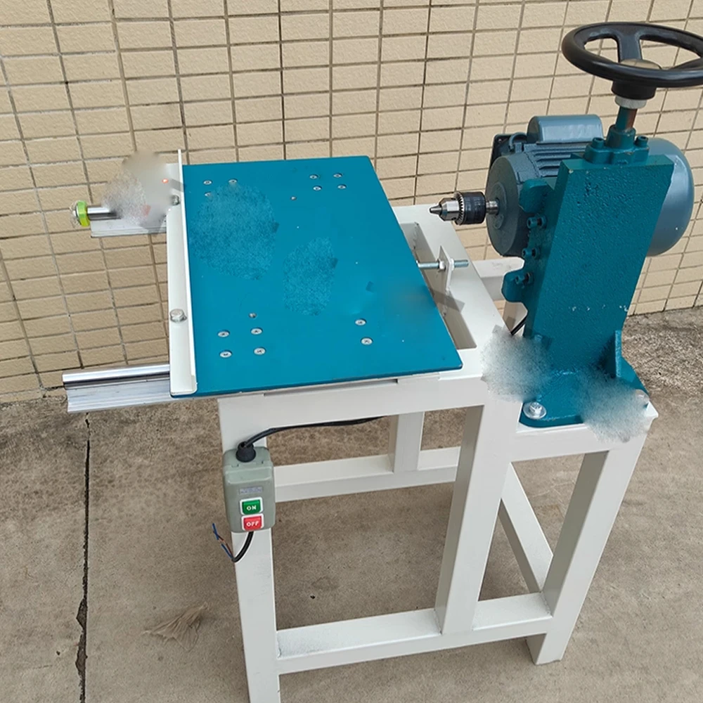 Máquinas para trabalhar madeira Perfuração horizontal simples de ponto de cabeça única - Perfuração lateral da máquina de perfuração da plataforma de impulso personalizada