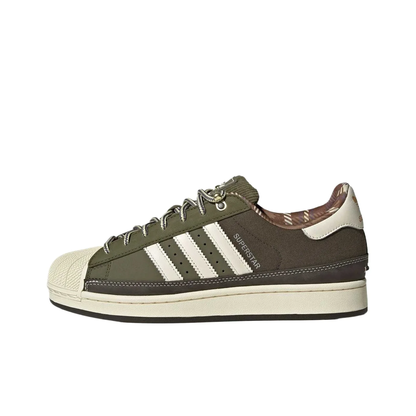 Adidas Originals Superstar 2 Textile, Synthetic Leather, Leather Low top Skateboard Shoes Unisex JR6991