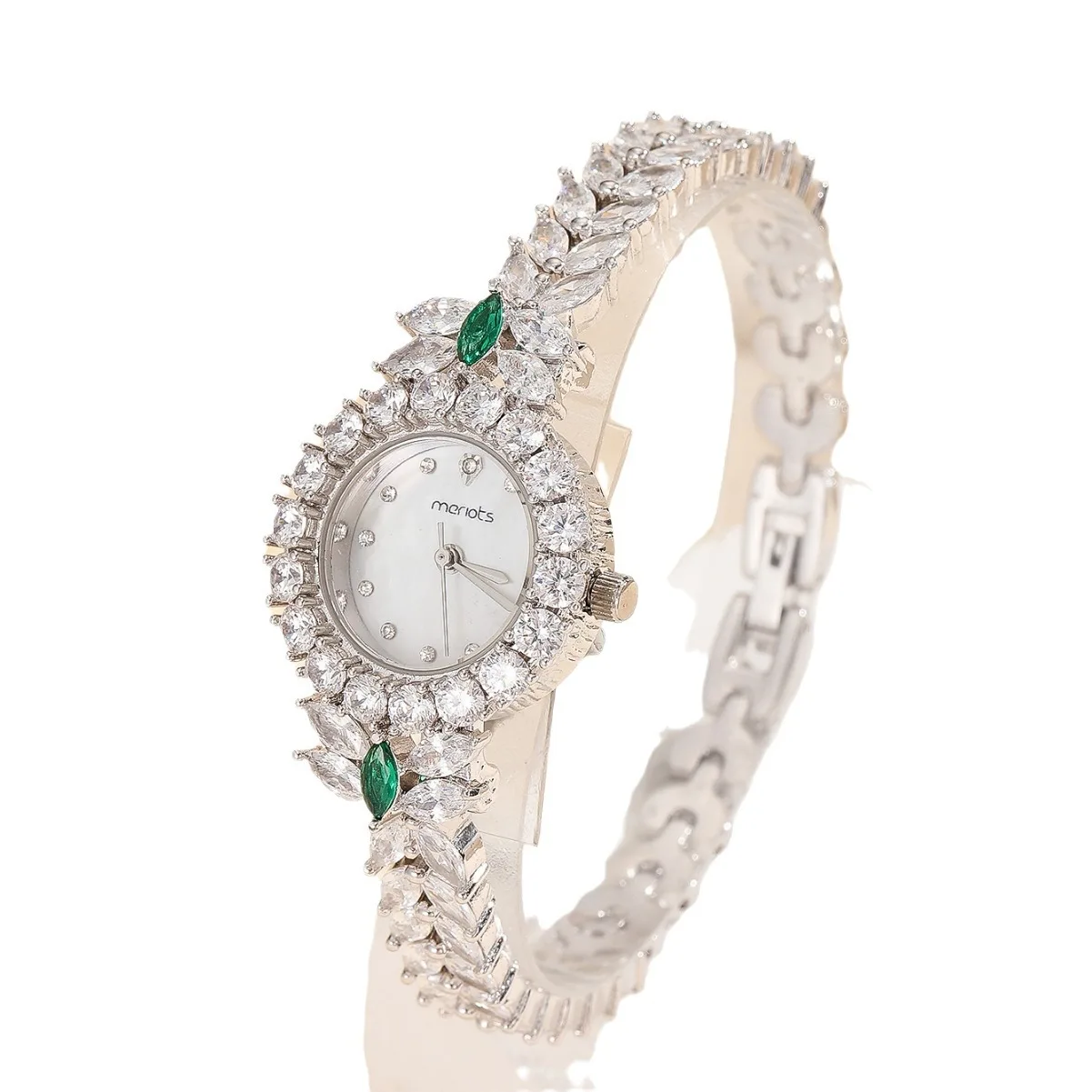 

Round ladies watch pull free adjustment bracelet watch women's quartz watch