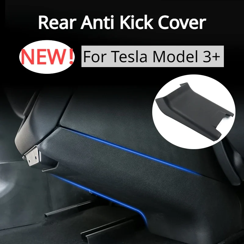 

Rear Anti Kick Cover for Tesla Model 3+ Rear Air Condition Vent Cover Trim Anti-Scratch New Model3 Highland 2024 Car Accessories