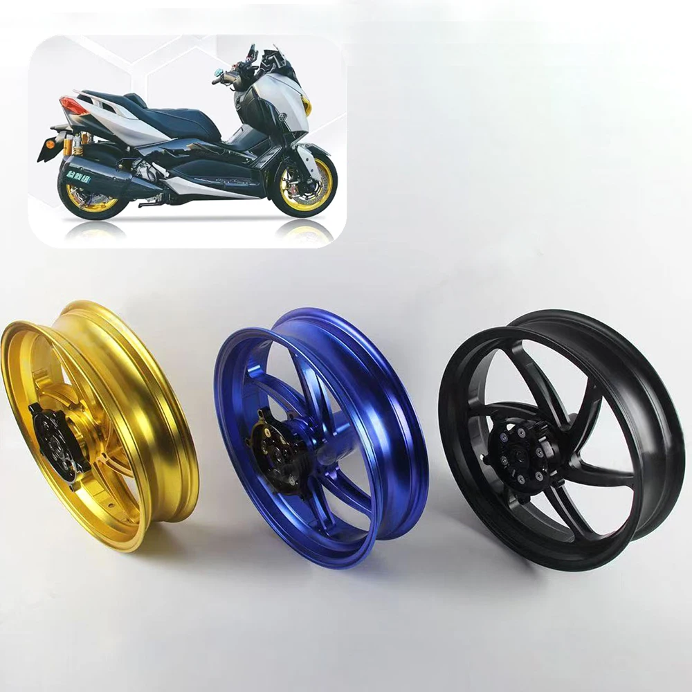 For Yamaha XMAX300 Modified Front And Rear Wheel Hub Set 15*3.5/14*4.0 inch CNC Aluminum Alloy Lightweight Wheel Hub Rims