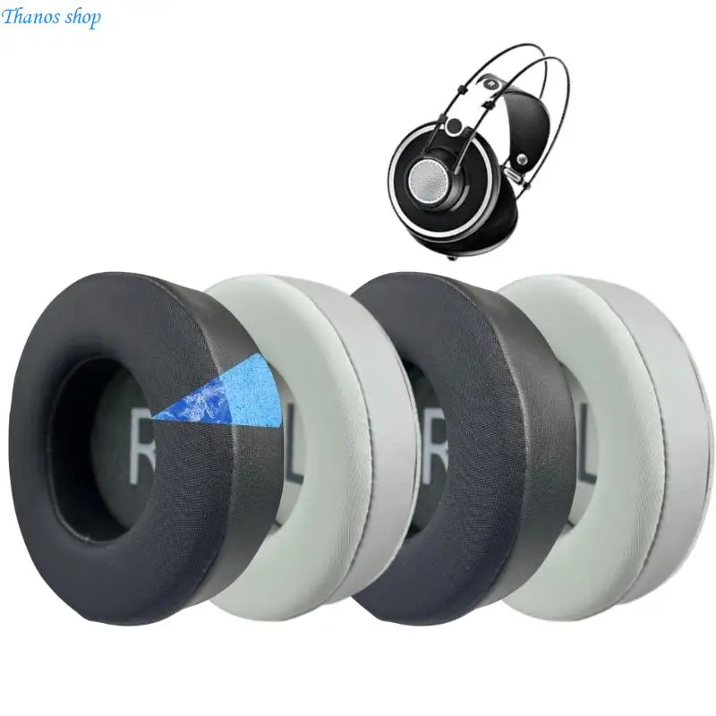 

Comfortable Over Ear Soft Covers Improved Bass Response For K701 Headset X37A