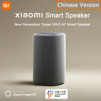 Original Xiaomi Smart Speaker Bluetooth5.3 AI Super Xiaoai Intelligence Sound Voice Control Mesh2.0 WiFi 2.4/5GHz for Mihome APP