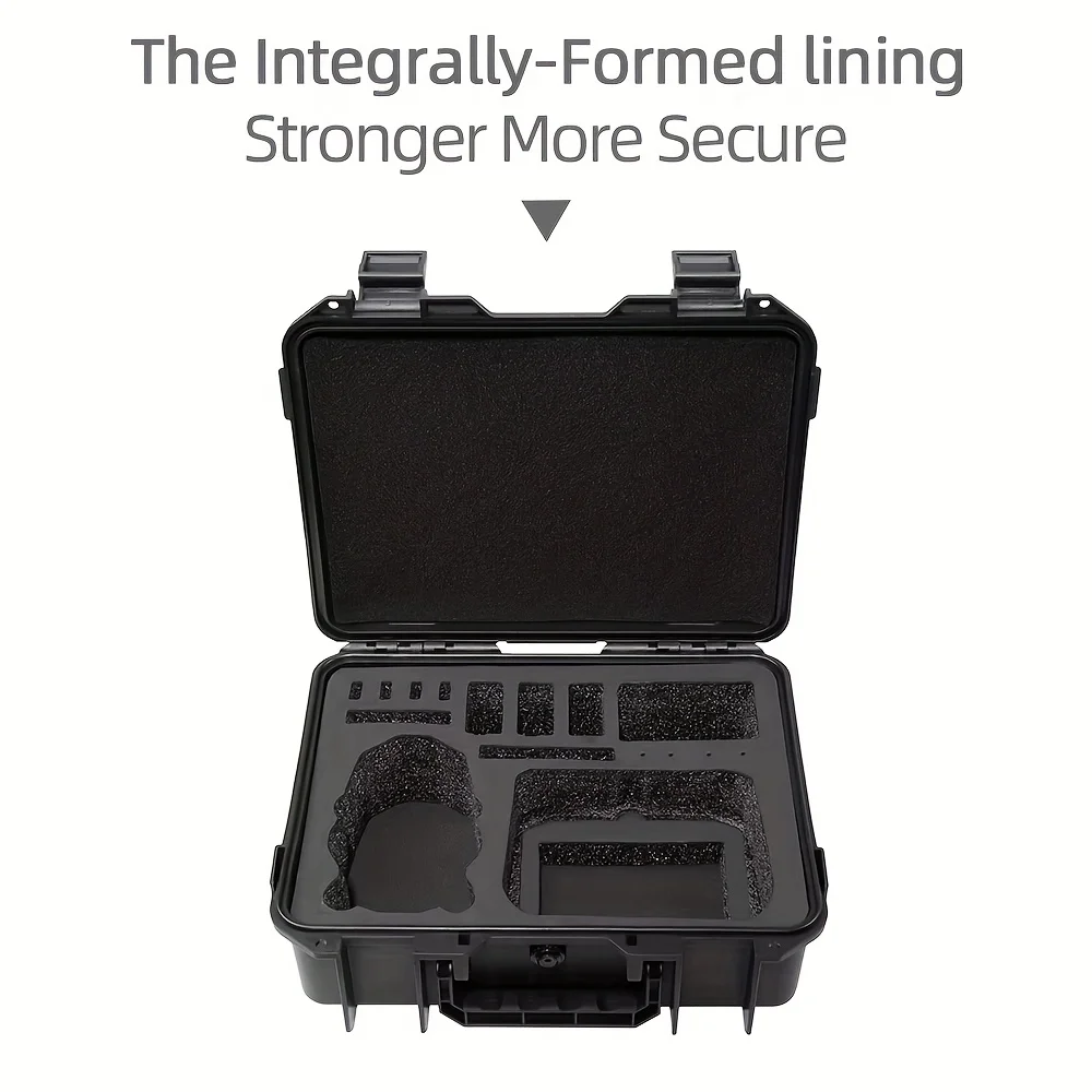 Hard Case for DJI Mini 4 Pro,Waterproof Hard Shell for DJI Drone Mini 3 Pro/Min3/RC2/RC/RC-N2/N1 Travel Carrying Storage Box gallery 4