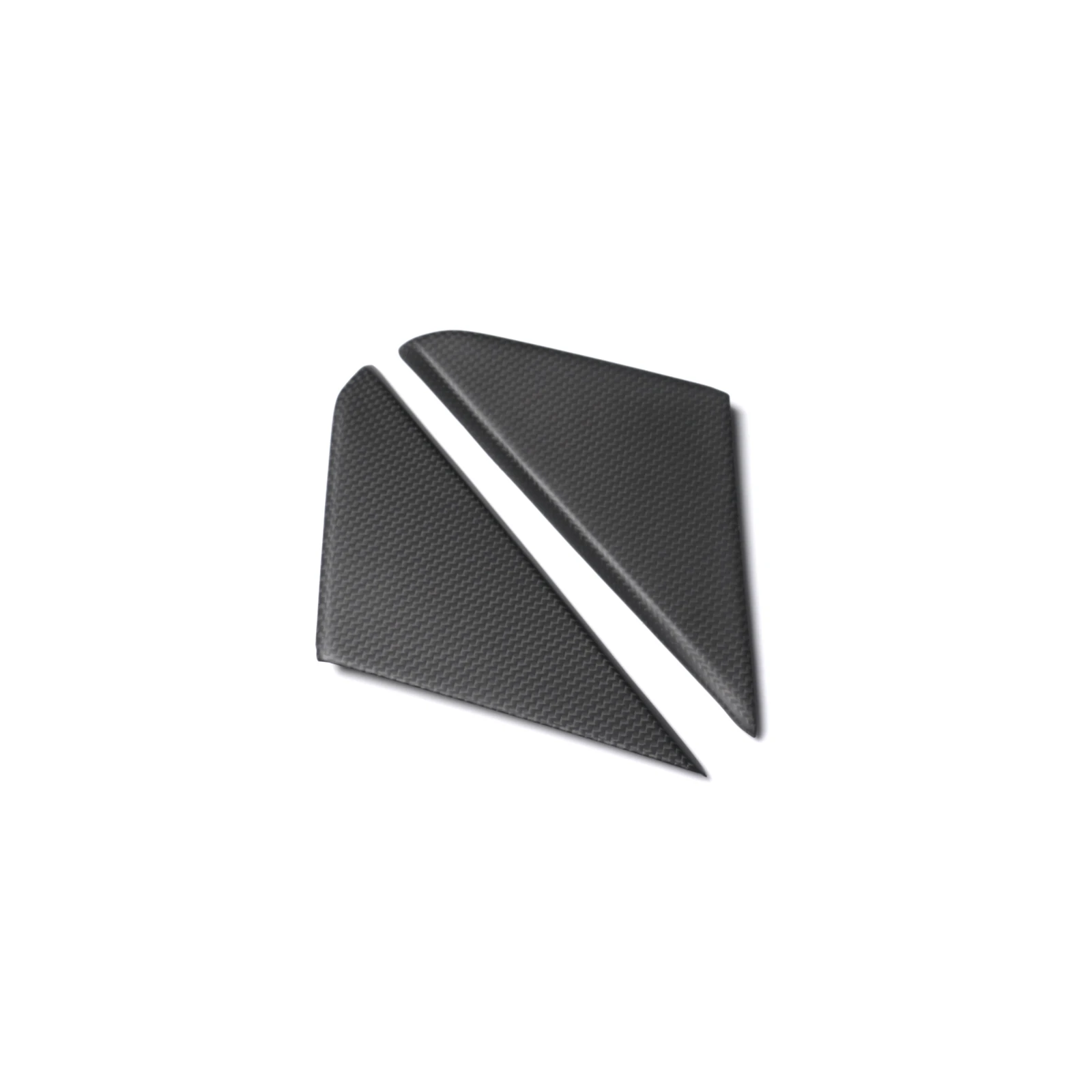Front A Post Pillar Triangle Plate Corner Trim Cover For Porsche 911 992 2019 2020 2021 2022 2023 2024 2025