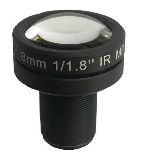 

SMTSEC SL-0033 5-мегапиксельный объектив F1.8 8 мм с ИК-подсветкой и креплением CS для систем видеонаблюдения, сенсор 1/1.8, без искажений, IMX334, IMX415, IMX226, IMX412