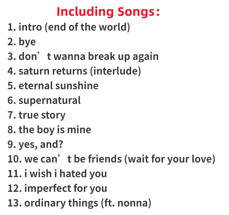 New R&B Ariana Grande Music CD Cat Ari Eternal Sunshine Album Music Record Cosplay Compact Disc Walkman Party Soundtracks Box
