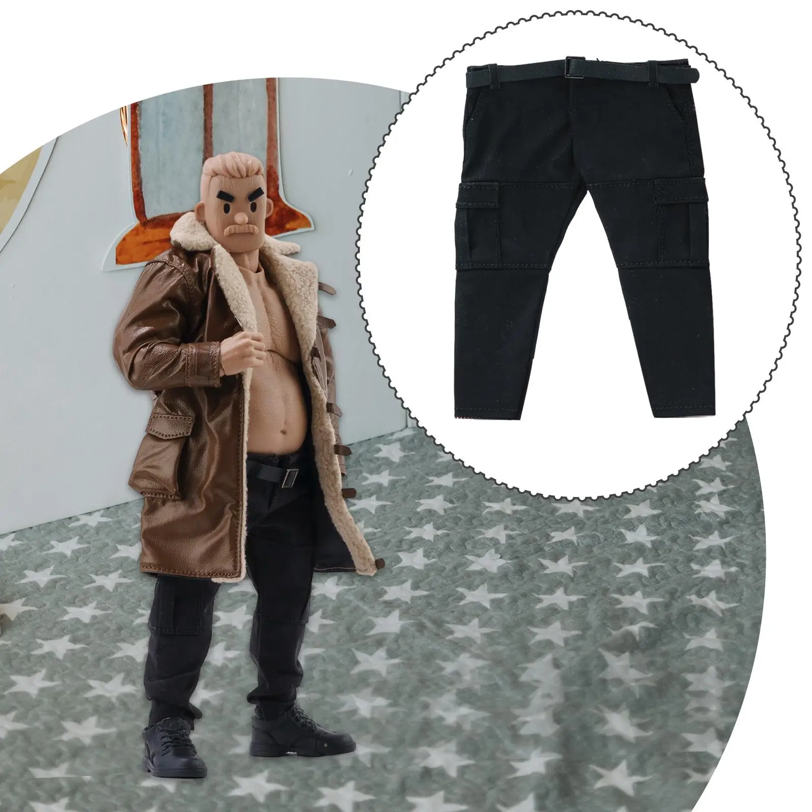 

Брюки-карго для мужчин-солдат 1/10 1/12: удобные, модные, прочные, с аксессуарами, одежда для мужчин-солдат