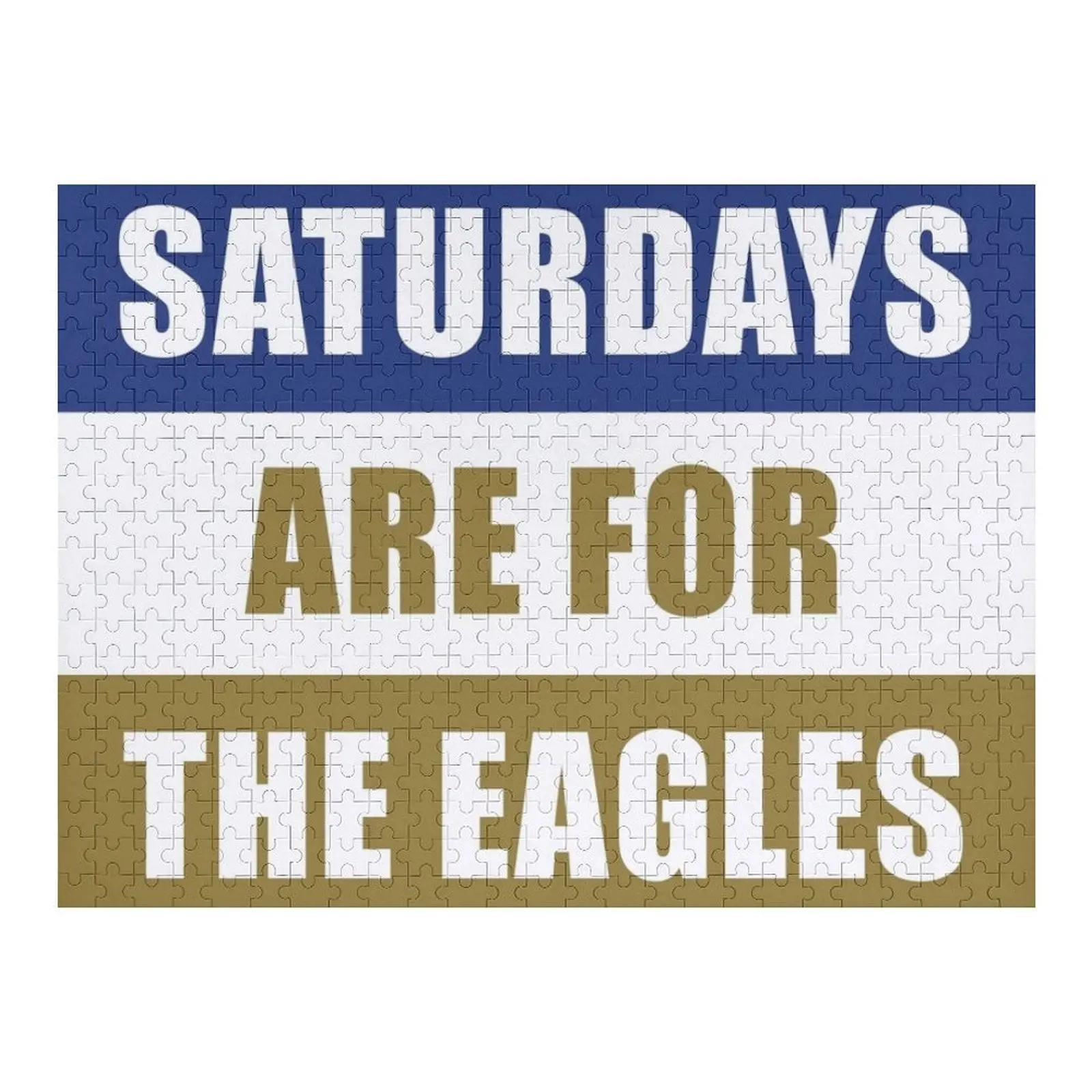 

Пазл Saturdays are for the Eagles-Университет кларонов, индивидуальные фото, индивидуальные игрушки для детей, подарочная головоломка для детей на заказ