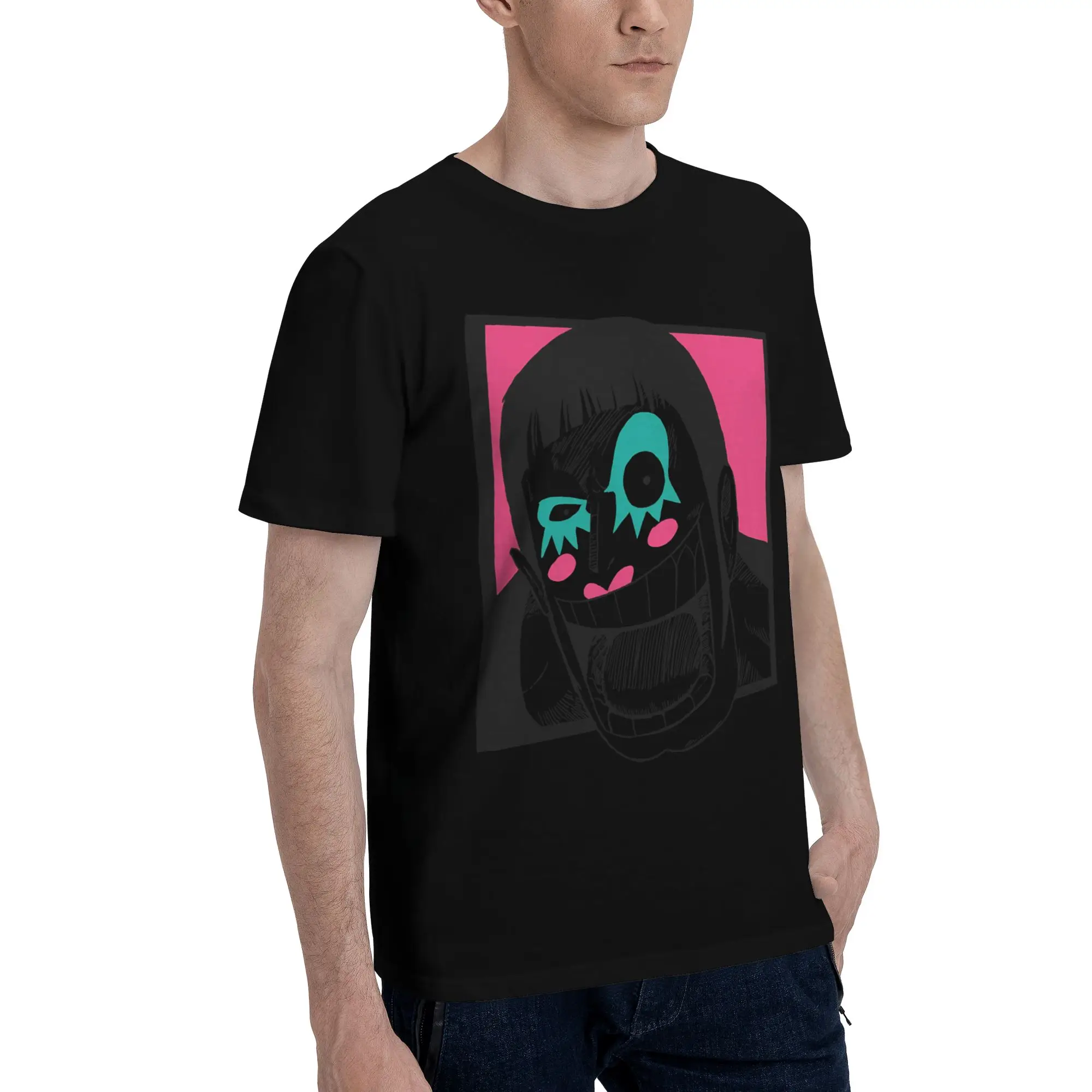 Bentham  Bon Clay  Mr Novelty 100% Cotton T-Shirt Bandai ONE PIECE Tees Tops For Men