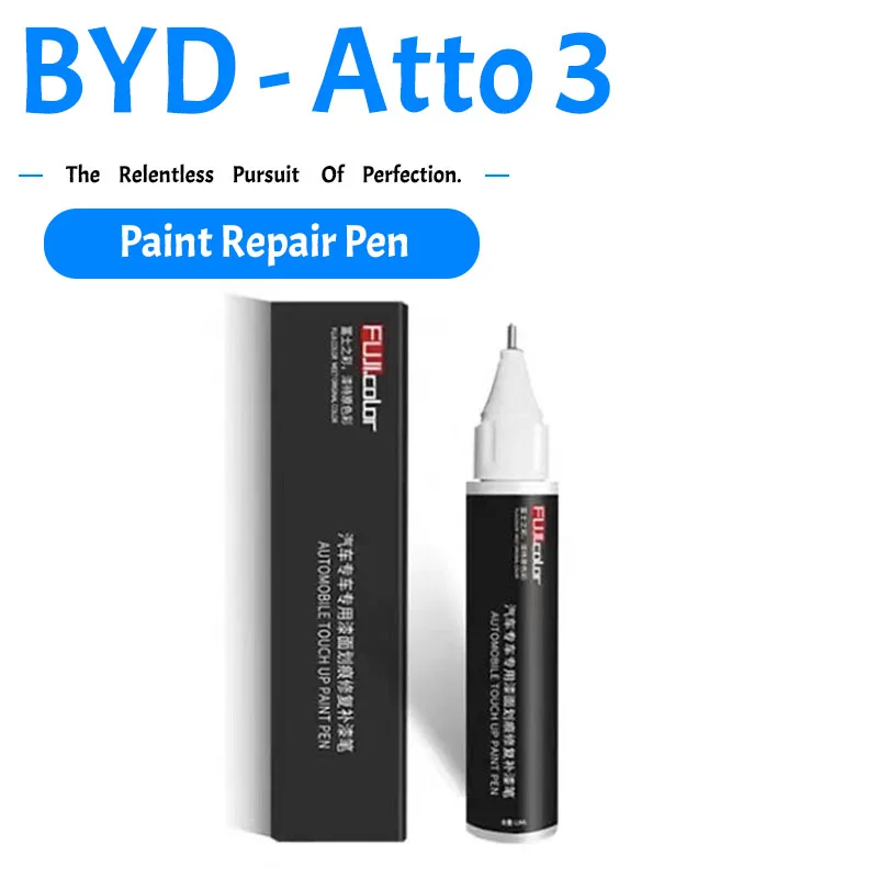 Adequado para byd atto3 2022 2023 caneta de reparo de pintura de carro caneta de retoque acessórios externos