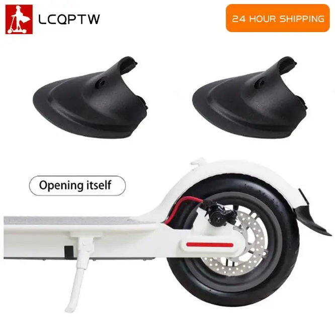 Scooter Front Rear Mudguard Fender Fishtail Shape Retaining Water for Xiaomi Mijia M365 M365 Pro Max G30 Scooter Accessories