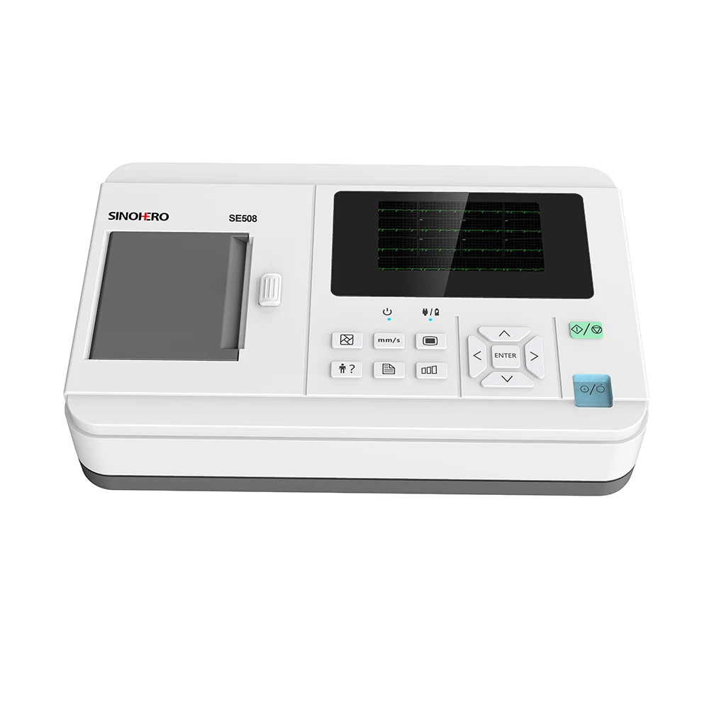 New Product SE508 ECG Machine 3 Channel Digital ECG Machine Ekg  Price 12 Lead