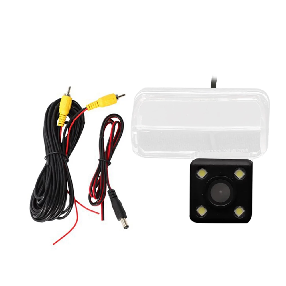 A64P-Car Rear View Camera 4LED Reversing Camera For 206 207 307 407 Sedan/Citroen C2 C4 C5 DS4/Toyota Camry Verso