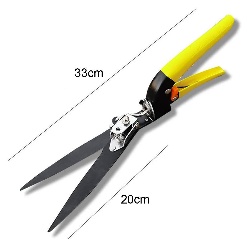 Gardening Scissors Rotatable Lawn Trimming Gardening Grass Trimming Scissors Gardening Tools Household Potted Weed Pruning