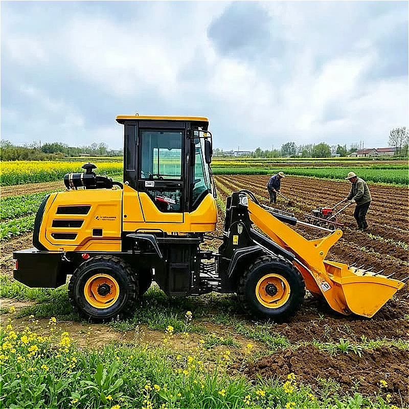 Skid Steer Loader Compact Track Loader Hydraulic for Residential Landscape Yard Grading Mulch Moving Tree Backfill Customized