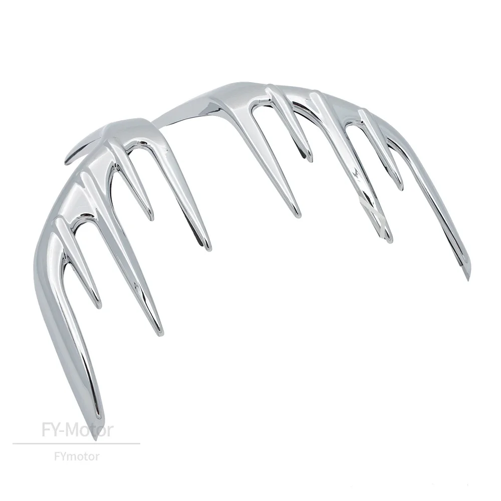 Chrome Motorcycle Passenger Speaker Outer Decoration Trims Fit For Honda Goldwing GL1800 2006-2017 Gold Wing GL 1800