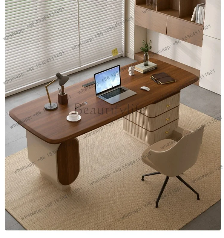 FG   Computer Desk Home Office Minimalist Design New Model Executive Desk
