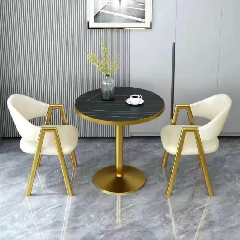 Modern simple leisure small apartment reception negotiation table