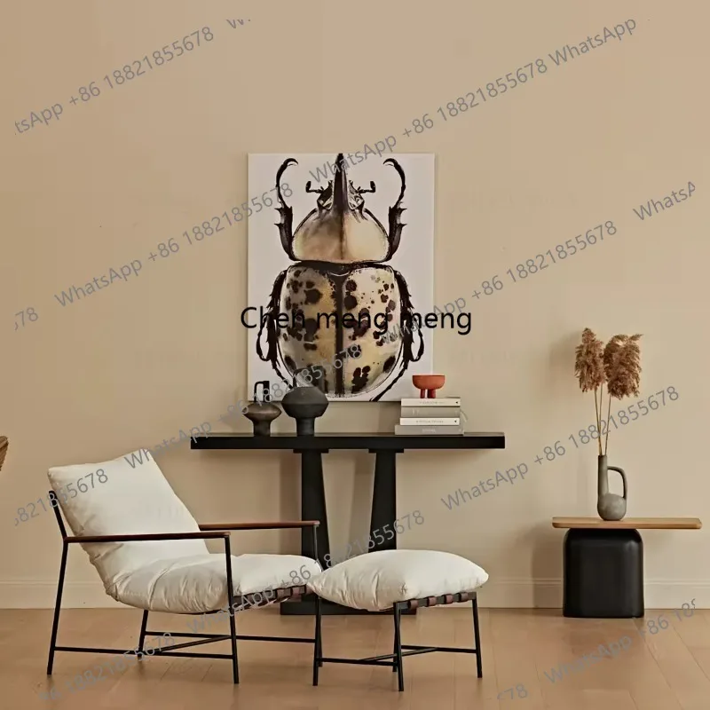 Einfache Wohnzimmermöbel Weißes Sofa Sessel Relaxsessel